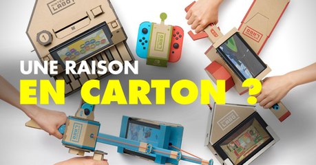 Nintendo Labo : la firme japonaise explique le choix du carton dans la création des accessoires
