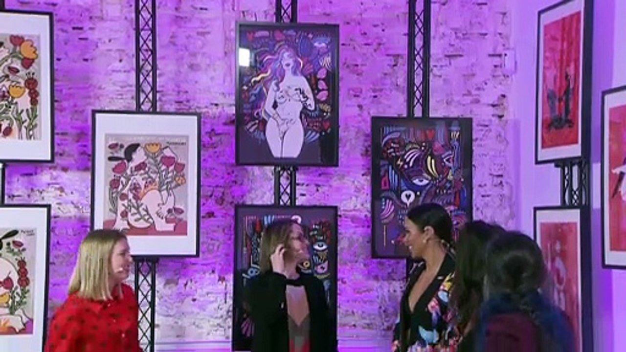 Cristina Pedroche derriba tabúes en la exposición de arte #LetYourBodyTalk