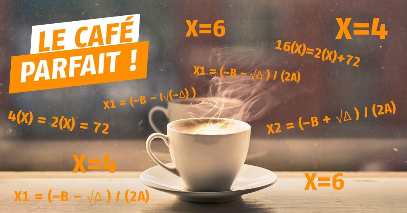 Les mathématiciens ont découvert la formule du café parfait ! Découvrez le secret !