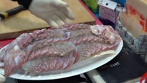 Black Sea Bream Sashimi - street food