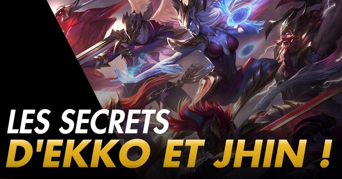 League of Legends : connaissez-vous les secrets cachés derrière les noms de Ekko et Jhin ?