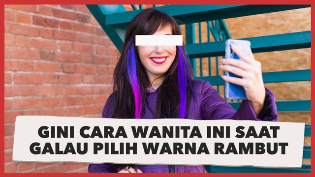 Kreatif Banget! Begini Cara Wanita ini Saat Galau Pilih Warna Rambut, Banjir Pujian: Cerdas tapi Ngakak