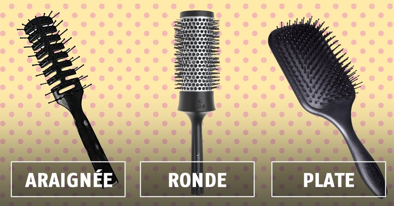 Coiffure : la bonne brosse à utiliser en fonction de votre nature de cheveux