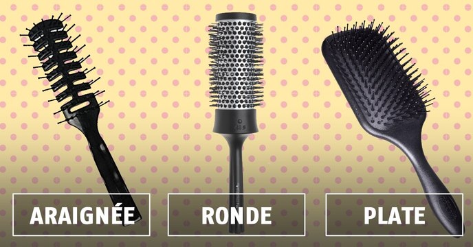 Coiffure : la bonne brosse à utiliser en fonction de votre nature de cheveux