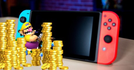 Economisez de l'argent sur vos prochains jeux Switch en cumulant des pièces d'or !