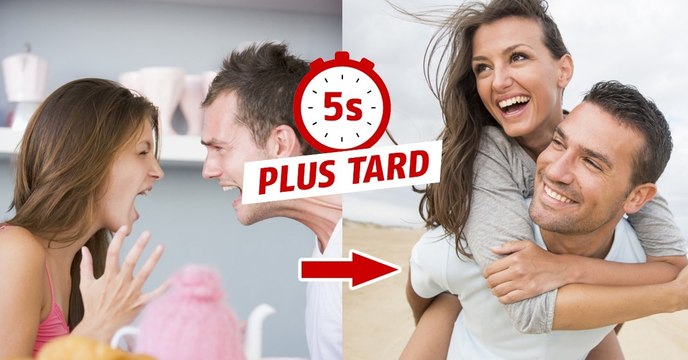 Selon une université canadienne, il est possible de mettre fin à une dispute de couple en 5 secondes ! Découvrez comment...