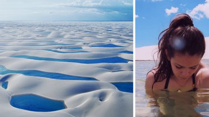 Parc national des Lençóis Maranhenses : le désert brésilien avec des dunes et lagunes à perte de vue