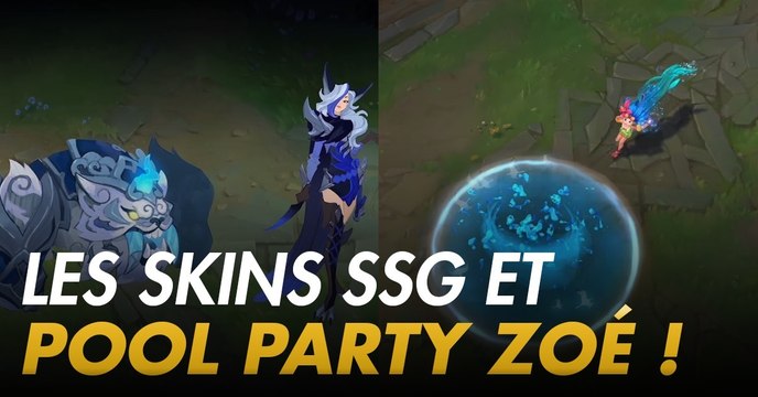 League of Legends : les skins Samsung Galaxy ont été présentés, et Pool Party Zoé avec !