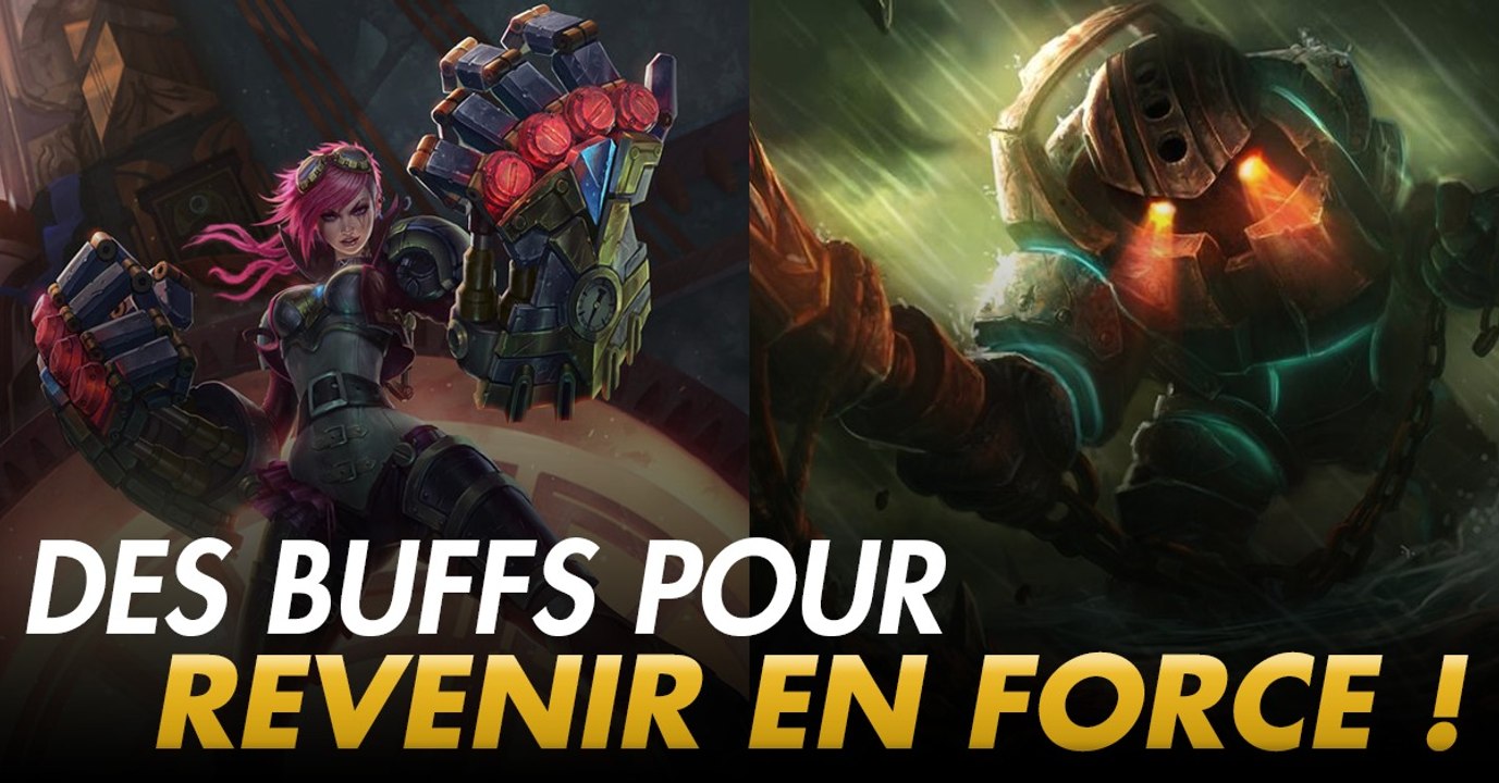 League of Legends : Vi, Nautilus et Graves reviennent énervés comme jamais
