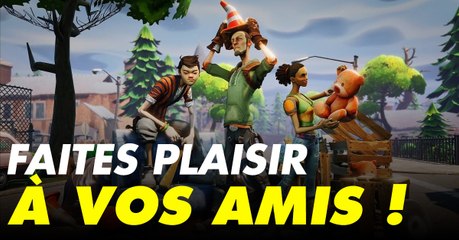 Fortnite : il sera bientôt possible de faire des cadeaux à vos amis