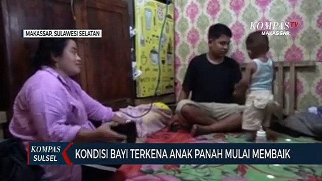 Kondisi Bayi Terkena Anak Panah Mulai Membaik