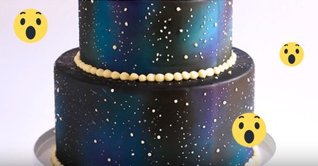 Le Galaxie Cake : le gâteau de l'espace prêt à débarquer chez vous !