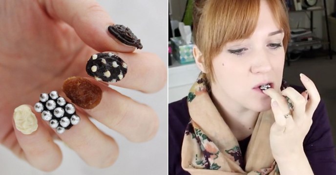 Manucure : cette youtubeuse invente les premiers faux ongles comestibles à base de chocolat