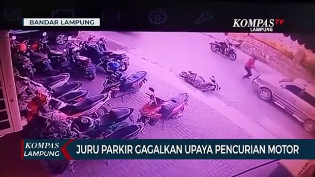 Juru Parkir Berhasil Gagalkan Upaya Pencurian Sepeda Motor