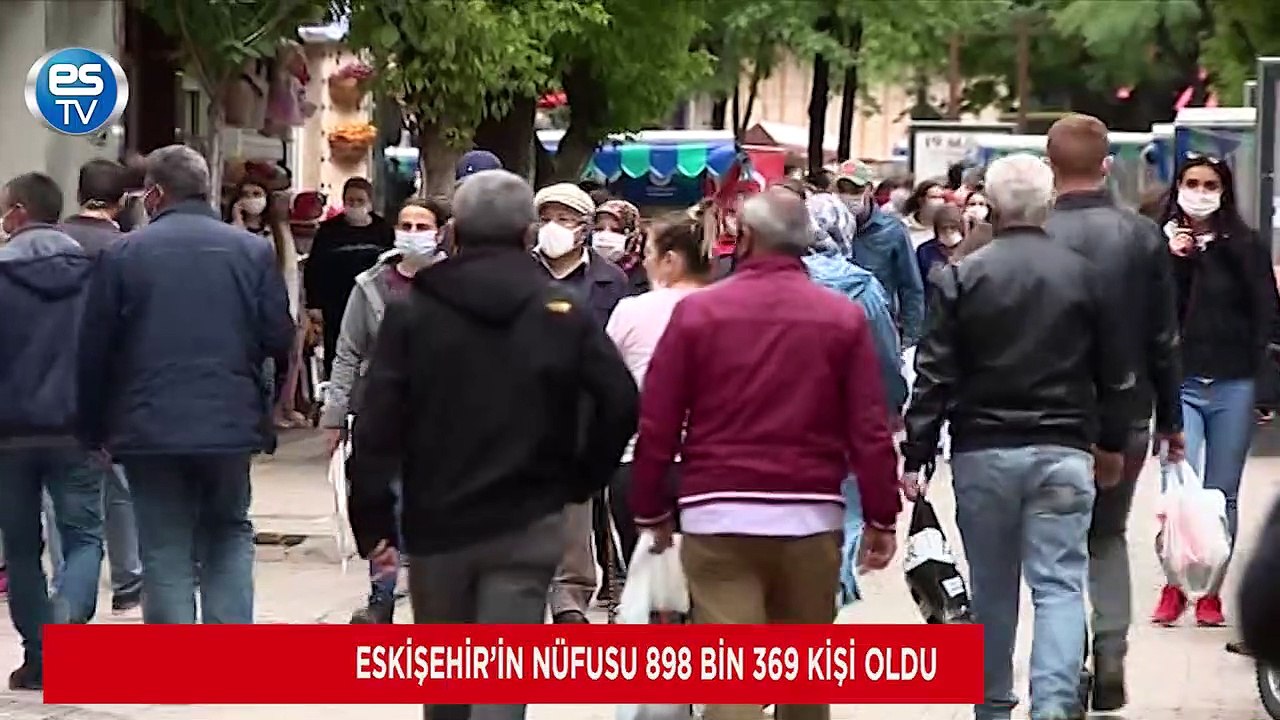 Eskişehir’in nüfusu 898 bin 369 kişi oldu