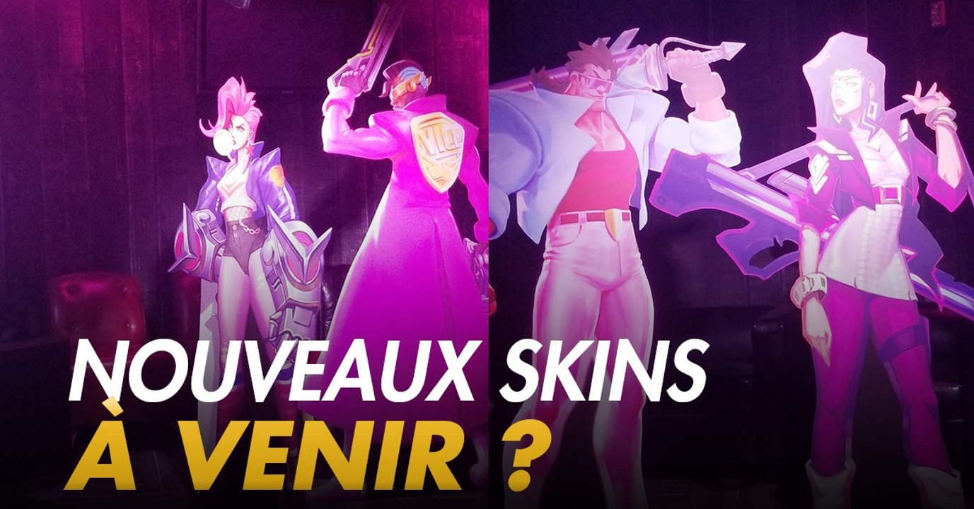 League of Legends : les skins de Demacia Vice Squad pourrait bien arriver en jeu