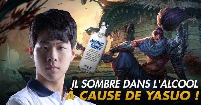League of Legends : Smeb se console dans l'alcool après sa défaite face à un Yasuo en LCK