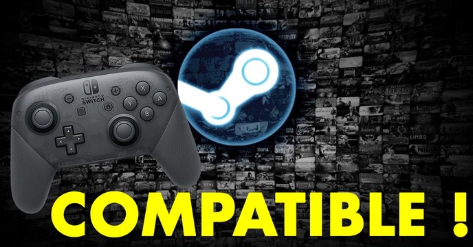 Steam : vous pouvez désormais utiliser votre manette de Switch sur la plateforme de Valve