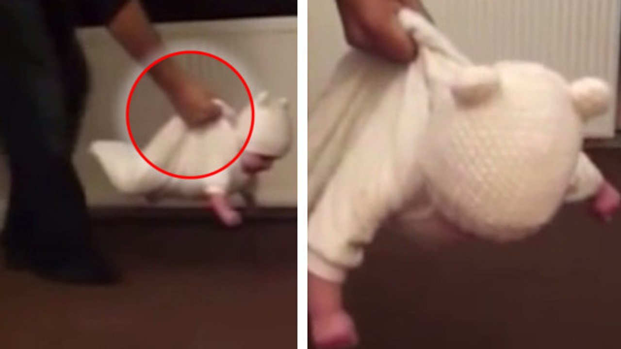 Quand maman n'est pas là, papa en profite pour faire des bêtises !