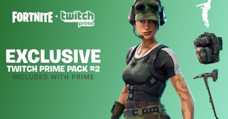Fortnite : un deuxième set de cosmétiques réservé aux membres Twitch Prime
