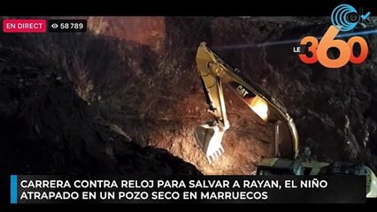 Carrera contra reloj para salvar a Rayan, el niño atrapado en un pozo seco en Marruecos
