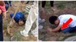 En Chine, des étudiants sauvent une famille de chiens enterrés vivants sous terre !