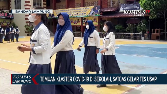 Satgas Gelar Tes Usap Acak, Usai Temukan Klaster Covid-19 di Sekolah