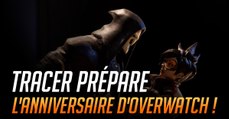 Overwatch : Tracer fête l'anniversaire du jeu en faisant un gâteau avec Reaper