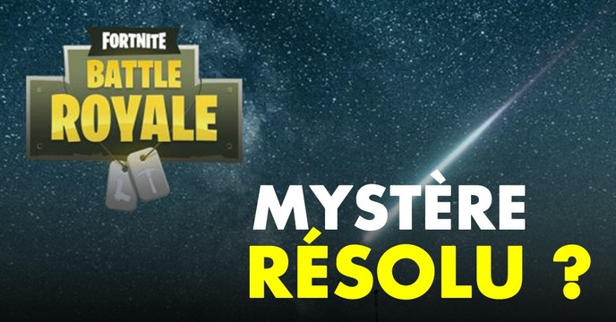 Fortnite : le datamining explique à quoi vont servir les météorites dans le ciel