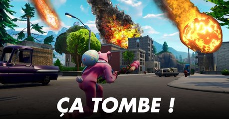 Fortnite : les météores commencent à tomber sur la map du battle royale !