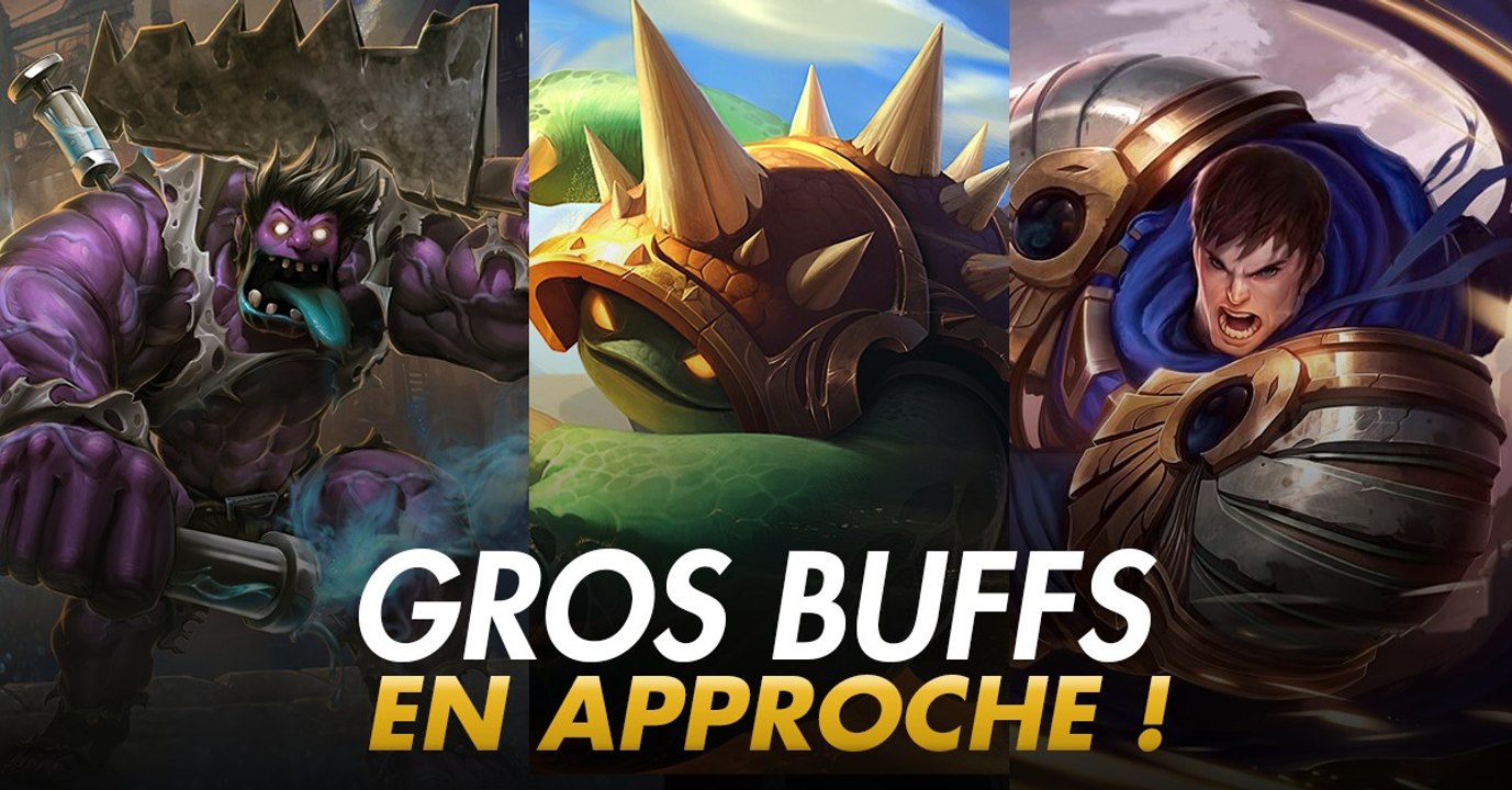 League of Legends : de gros buffs approchent pour Mundo, Rammus et surtout Garen