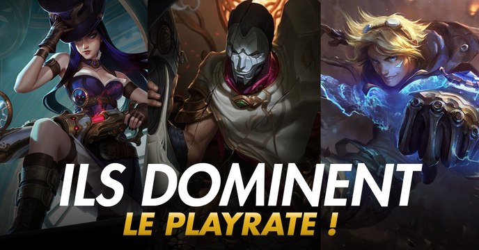 League of Legends : les ADC dominent le classement des champions les plus joués du moment