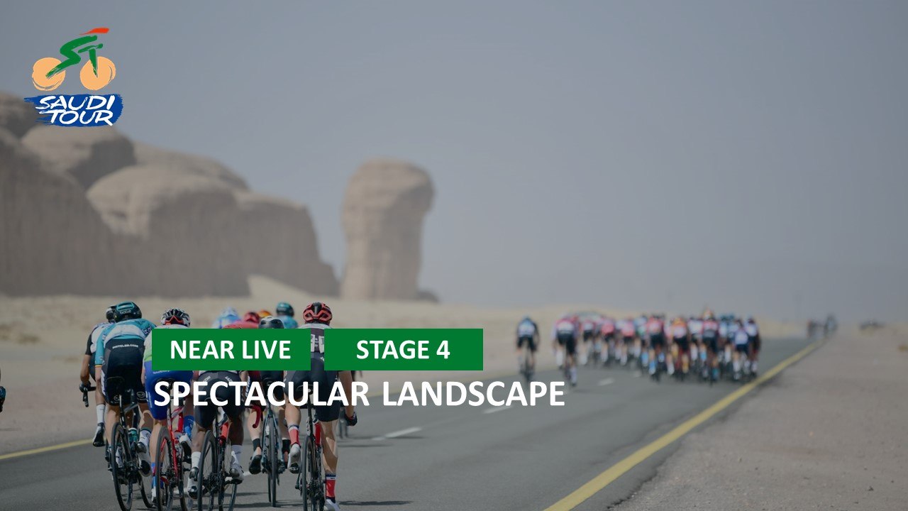 Spectacular landscapes - Étape 4 / Stage 4 - #SaudiTour 2022