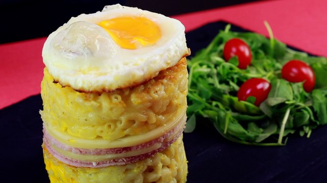 La recette du croque-madame revisité, quand les coquillettes s'invitent à la fête !