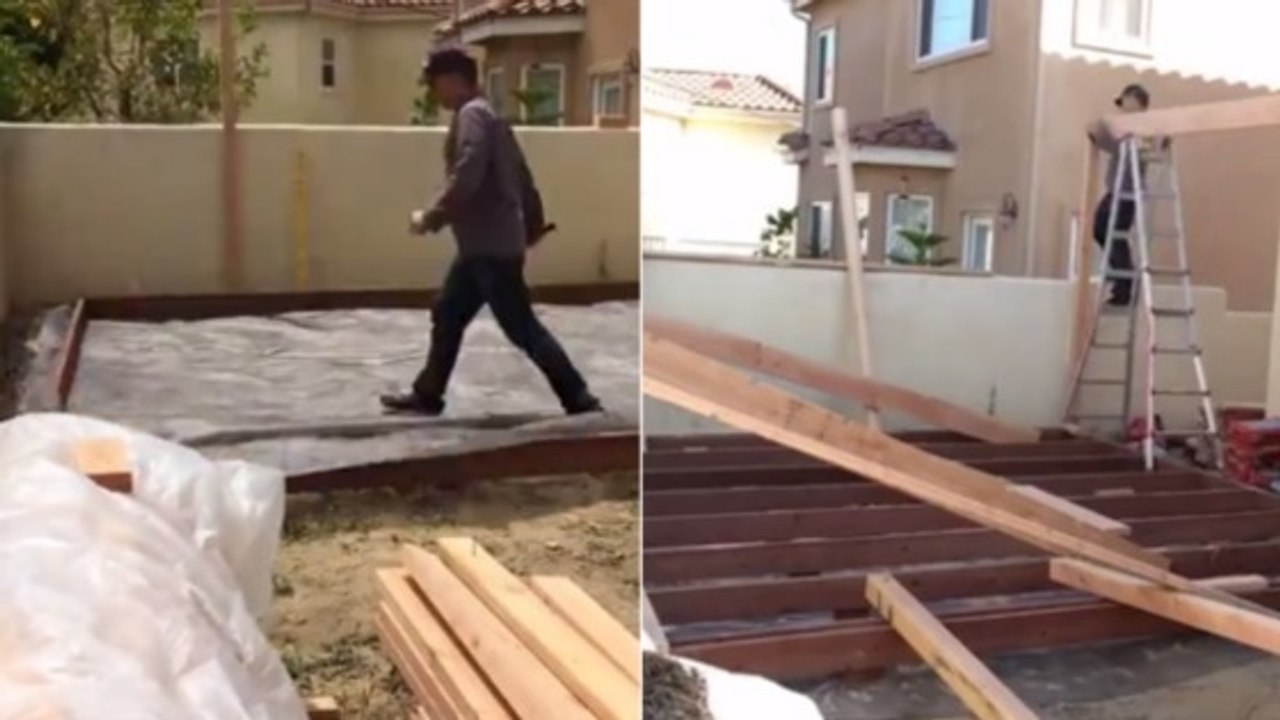 Sa femme et sa fille partent quelques jours en voyage... Quand elles reviennent, elles n'arrivent pas à croire ce qu'elles découvrent !