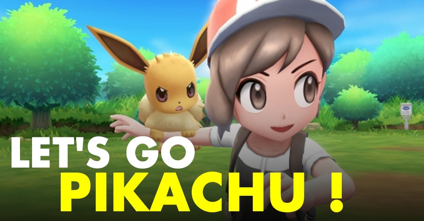 Un Pokémon multijoueur Let's Go Pikachu arrive...