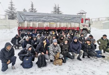 VAN'DA 62 KAÇAK GÖÇMEN YAKALANDI