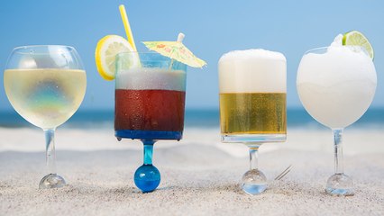 The Beach Glass : le verre tout terrain parfait pour l'apéro