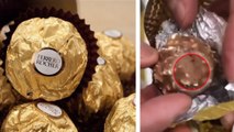 Ferrero rocher : il retrouve des vers de terre à l'intérieur de ses chocolats