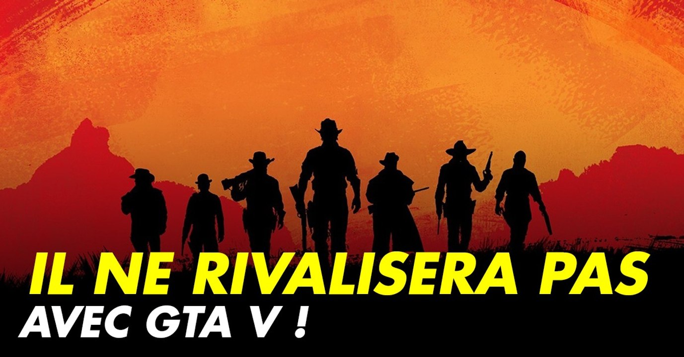 Red Dead Redemption 2 : Take-Two ne s'attend pas au même succès que GTA 5