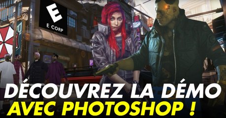 Cyberpunk 2077 : la fameuse démo de l'E3 2018 reproduite sur Photoshop