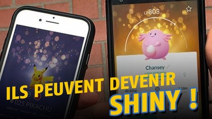 Pokémon Go : Niantic introduit les "Pokémon Chanceux"
