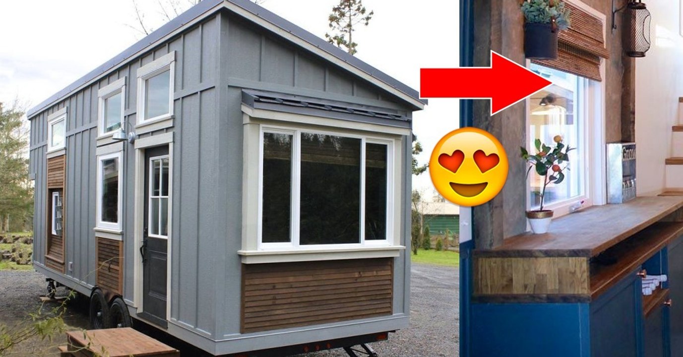 Cette maison a l'air minuscule mais quand vous verrez l'intérieur, vous allez être surpris !