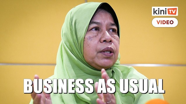 Zuraida says it's business as usual in Bersatu