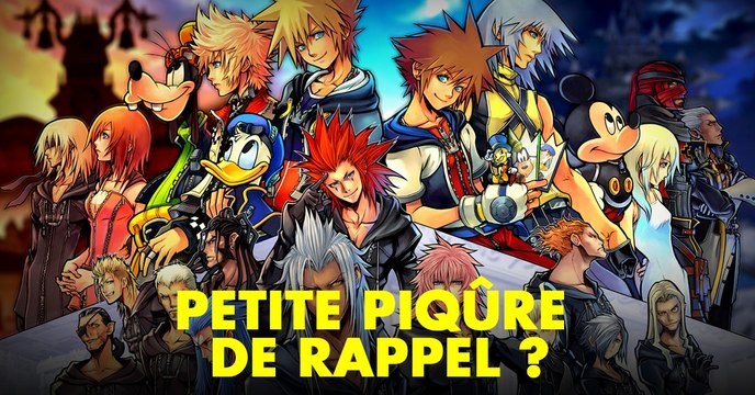 Kingdom Hearts 3 : Square Enix vous fait un résumé de l'histoire des épisodes précédents