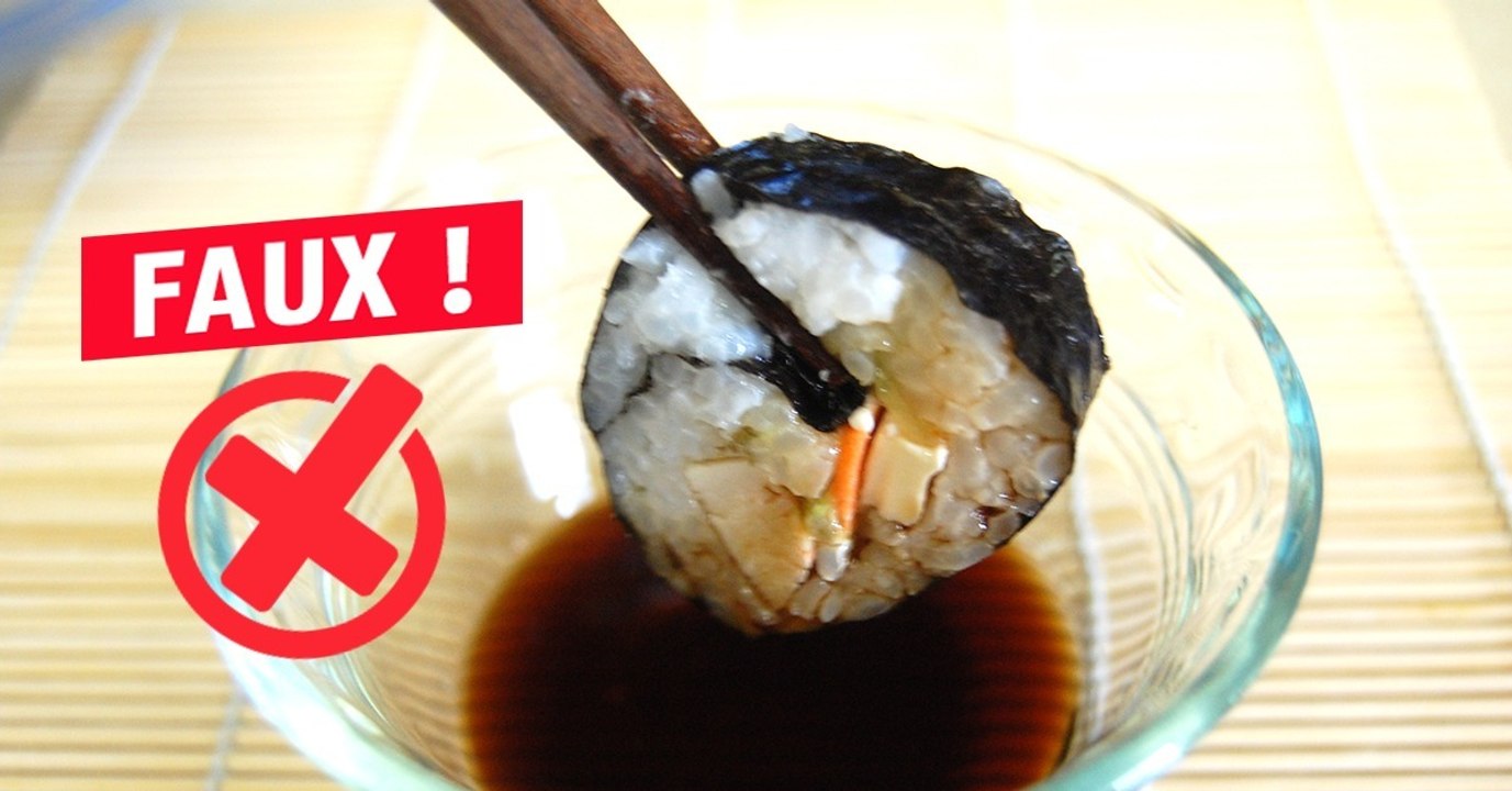 La vraie manière de bien manger des sushis !