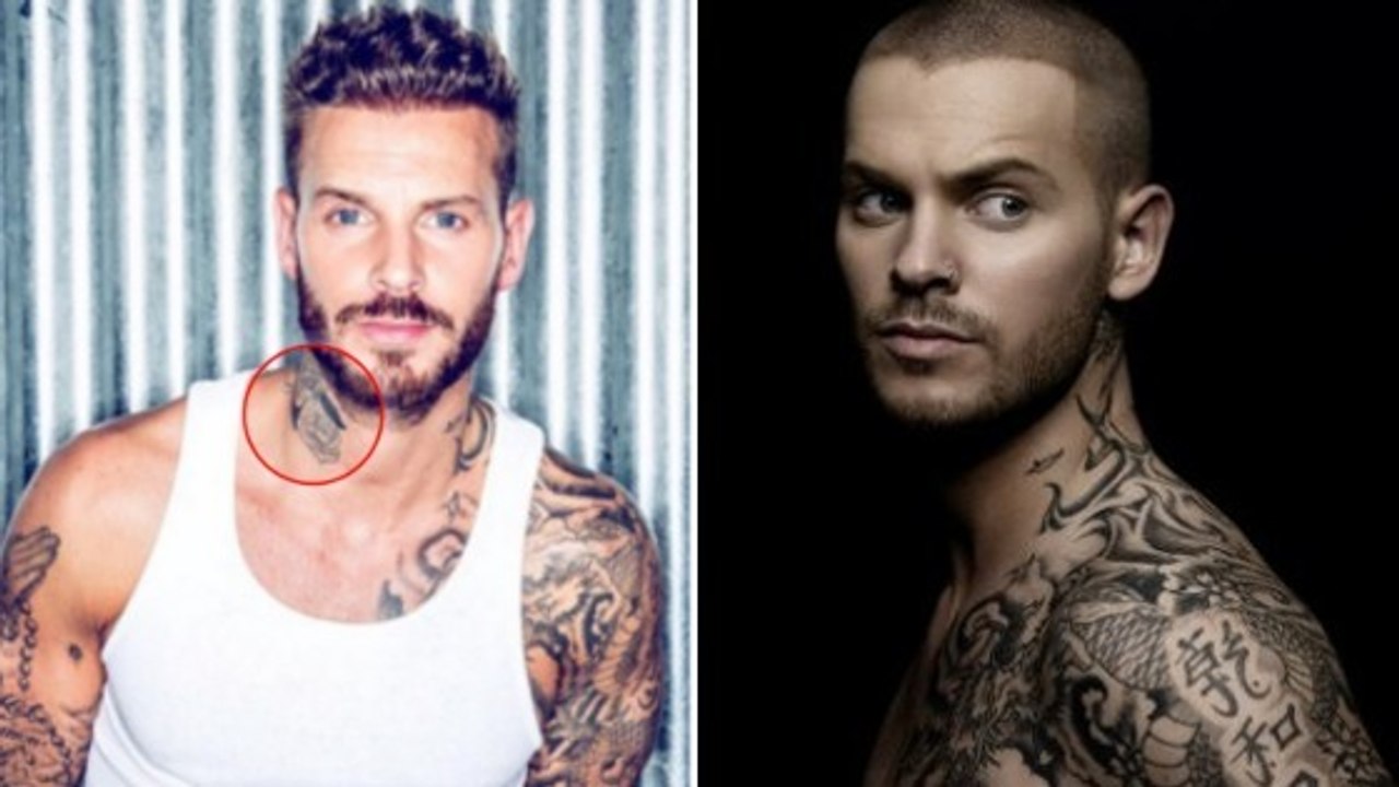 M. Pokora : le beau chanteur explique pourquoi il a décidé d'effacer ses tatouages situés dans le cou...