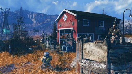 Fallout 76 : découvrez le système de construction de votre colonie