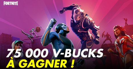 Fortnite : un total de 75 000 V-Bucks sont à gagner avec ce concours organisé par Epic Games