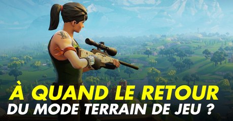 Fortnite : retour décalé pour le mode terrain de jeu